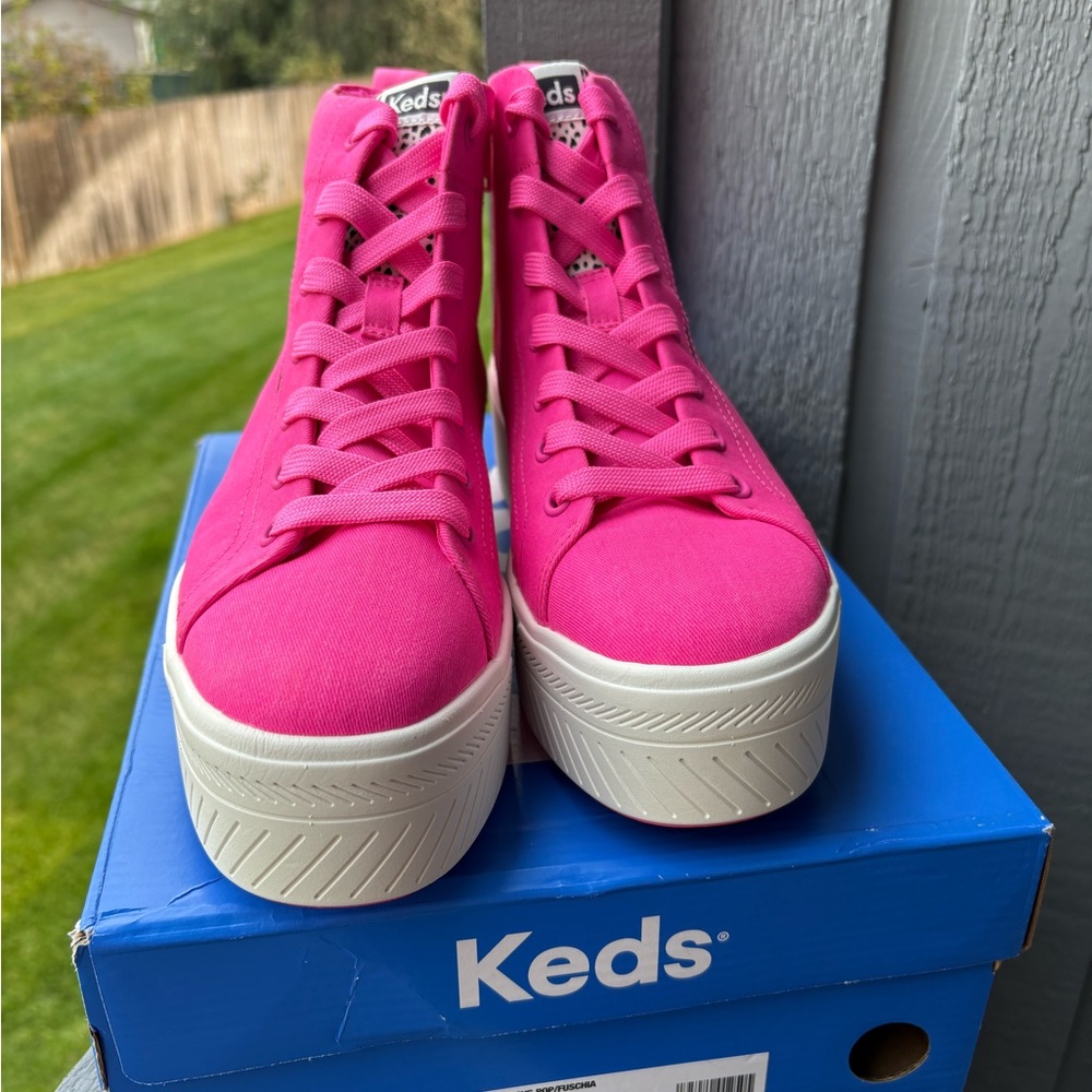 Keds Vibrant Pink Sneakers